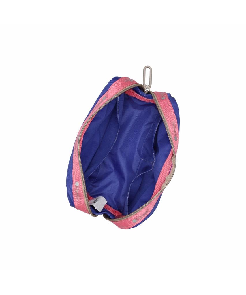 Lesportsac Пэчворк Ослепительно синий Основная косметичка [2265.Lc75]