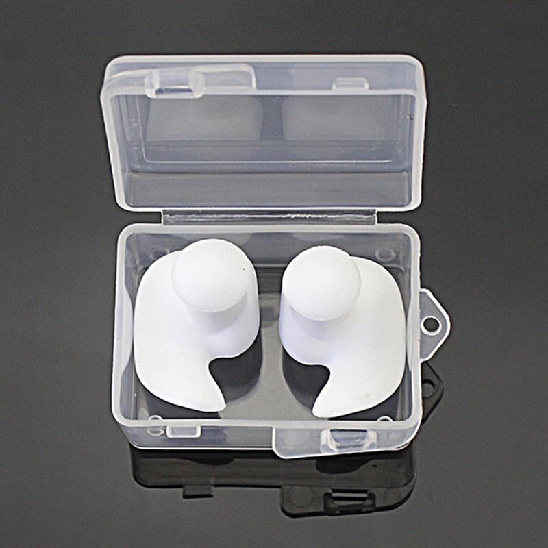 1 пара прочных затычек для ушей, классические портативные текстурированные водонепроницаемые мягкие затычки для ушей