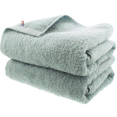 Сертифицированное банное полотенце Imabari Factory Imabari Towel, сделано в Японии, дымчато-синее, 120 x 60 см, набор из 2 шт., прибл.