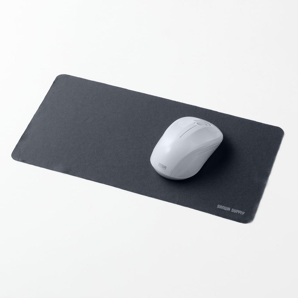 Sanwa Supply Mouse Pad for Laptops 3-Way (Black) MPD-NOTE3BK