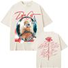Постер Альбома Doja Cat Графический Принт Футболка Мужская Женская С Круглым Вырезом Хлопок Свободный Повседневный Летний Новая Футболка Оверсайз Харадзюку Модные Топы