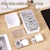 1Set Data Cable Storage Box Cable Organizer Bag With Power Charging Cable Management & Desktop Management Organization Storage