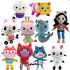 Новая кукла Gabby Dollhouse Игрушки Меркат Мультяшные мягкие игрушки Русалка Машина Кот Мягкая кукла Детские подарки на день рождения Рождество