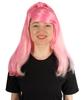 Wigs2you Взрослый женский парик H-5818 Парик с розовым хвостом рэпера