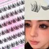 Press On Glue-free False Eyelashes No Need Glue Individual Eyelash  Women's Beauty