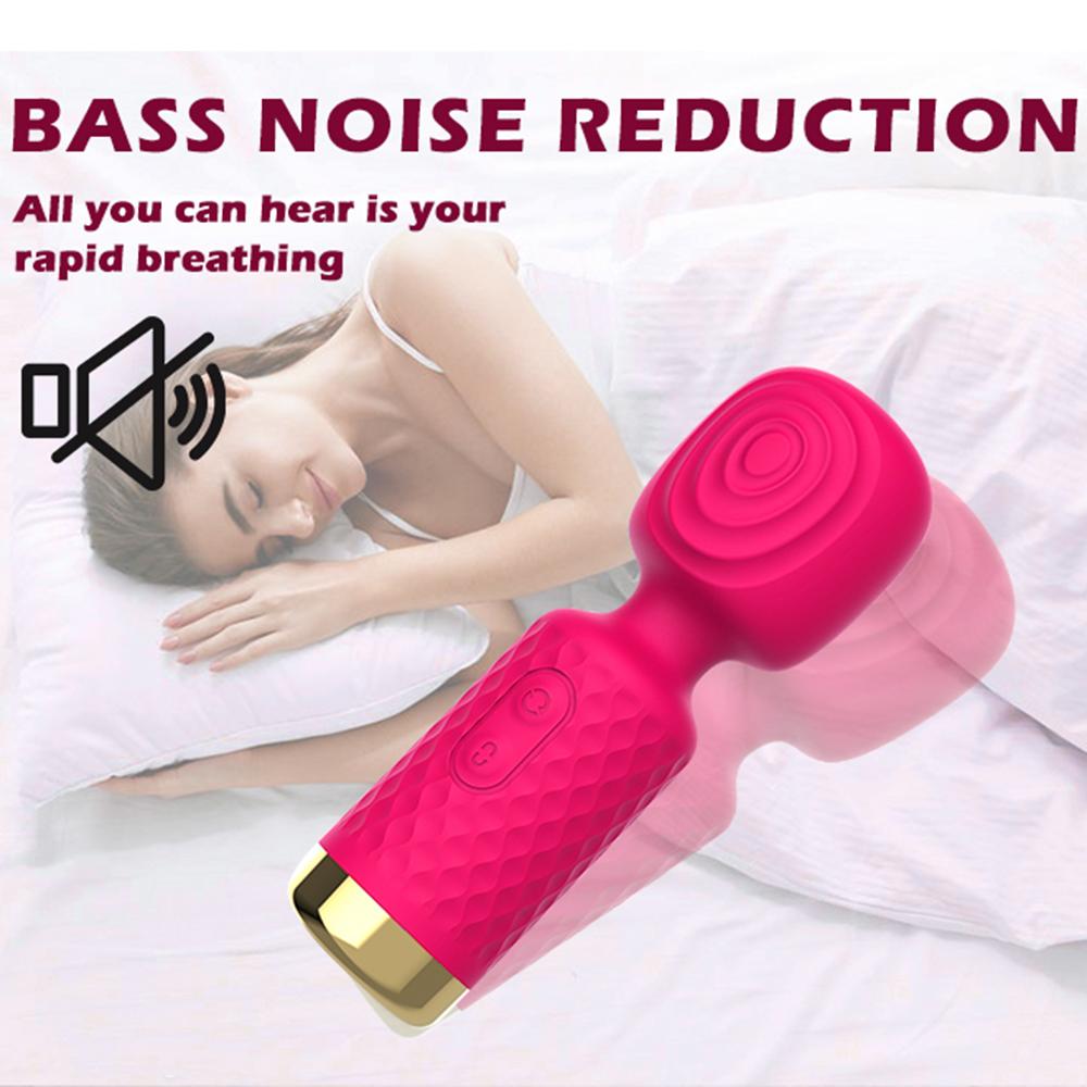 Розовый 10-режимный AV-вибратор для женщин для стимуляции клитора, массажер точки G, взрослая сексуальная игрушка для мастурбатора