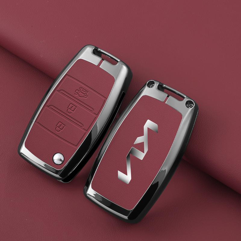 AABJJ1 Zinc Alloy Car Key Case Full Cover Shell Holder For Kia Forte Rio 3 K2 K3 K5 Sportage Optima Opirus Borrego MOHAVE SORENTO SOUL
