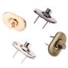 Mini Oval Twist Lock Turn Locks Metal Closure Buckle For Purse Wallet Women'S Handbag Shoulder Bag Accessories