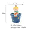Кашпо Prince Kid для суккулентов, кактусов, цветочный горшок для мини-бонсай, украшения для сада Fairy, украшение для домашнего стола