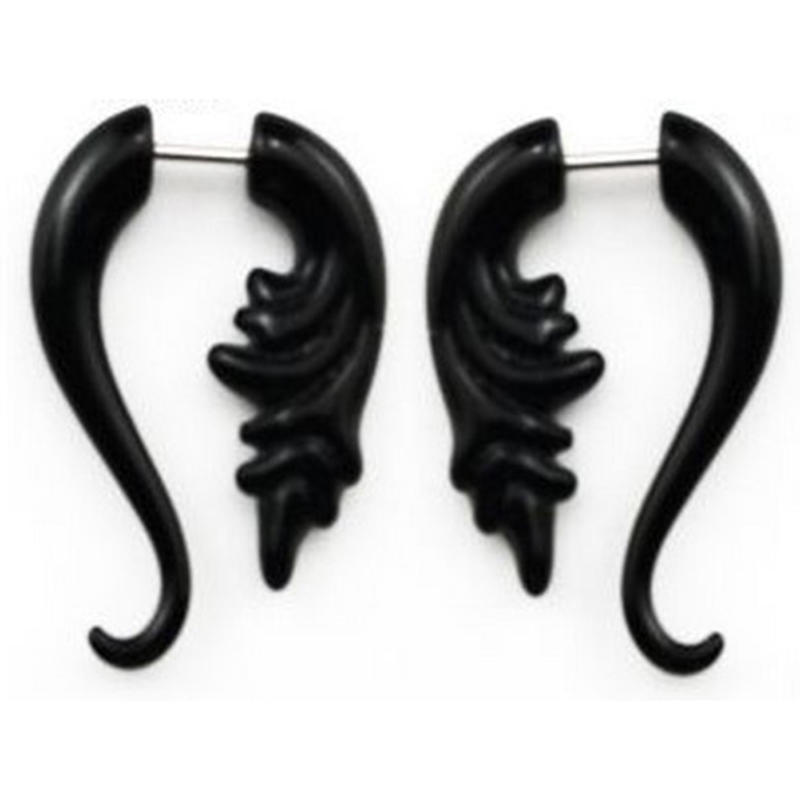 Акриловые спиральные штекеры для ушей, поддельные мошенники, носилки, серьги для пирсинга, хит продаж