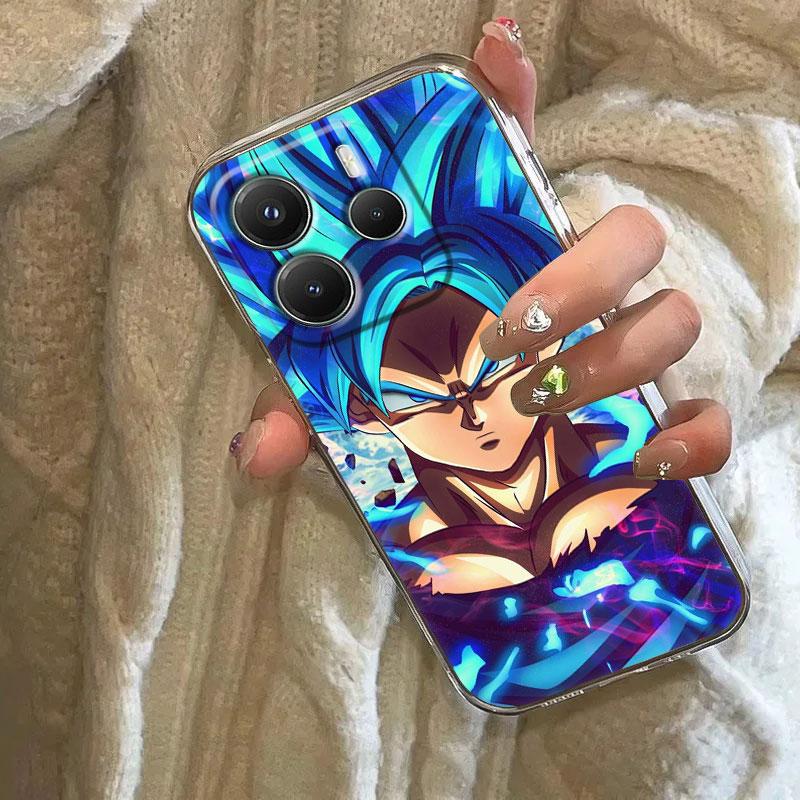 Anime D-Dragon Ball Son Goku Case For Xiaomi Redmi Note 15 14 13 12 11 10 Pro Plus 5G Cover For Redmi 15C 15 14C 13C Phone Cases