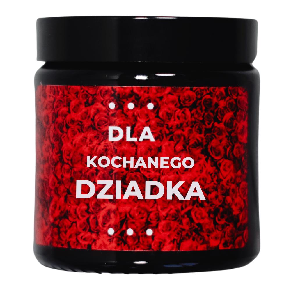 Dla kochanego dziadka - świeca sojowa zapachowa - dzień dziadka