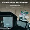 1/2/4/6 шт. Автомобильные украшения со светом, крутой динамичный вращающийся дизайн, простая установка, форма самолета, мотоциклы, велосипеды, украшения