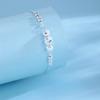 S990 Браслет из чистого серебра Оригинальный браслет Sansheng Sanshi Lucky Beads Модный универсальный браслет