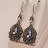 Fashionable Trendy Women's Earrings Personality Glass Rhinestone Earrings For Women