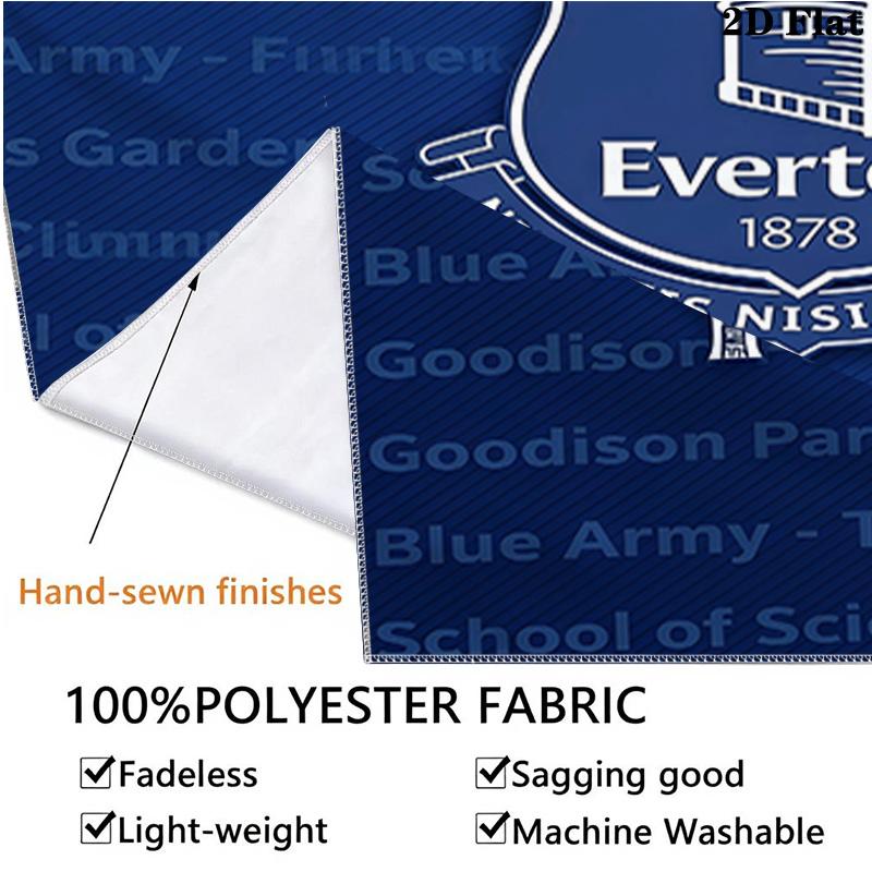 Custom Name Everton Printed Tapestry – Wall Hanging for Bedrooms, Dorms, and Home Decor