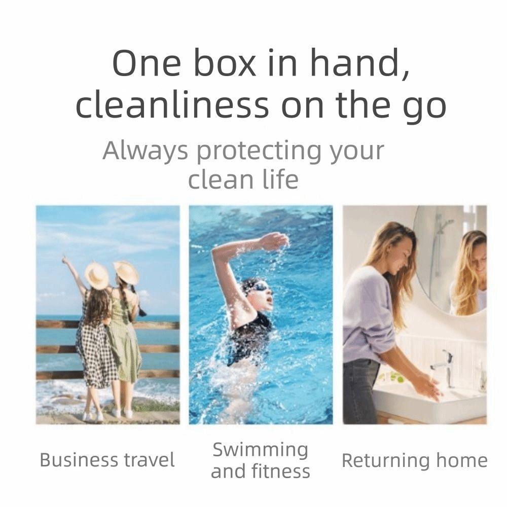 Carry-on Bags Mini Soap Storage Box Leakproof Sealed Soap Holder Japanese Style Silicone Ring Soap Container Traveling