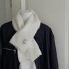 Fashion Design Cross Neck Scarf Warm Material Small Neck Scarves Decorative Collar Wrap  For Women