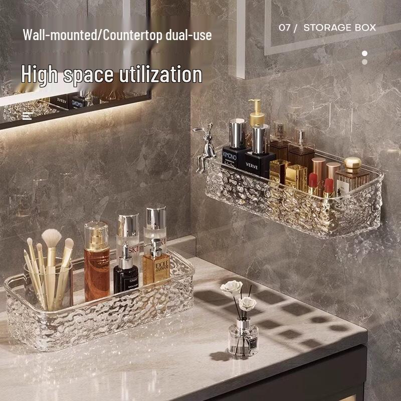 Настенная полка-органайзер для ванной комнаты LIEI на присосках