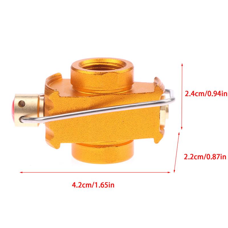 Газовый конвертер Camping Gas Saver Plus, заправка, переходник для плоского баллона, клапан-адаптер для газового баллона Camping