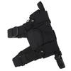 High Quality Walkie Talkie Double Chest Harness Front Pack Pouch for Firefighting and Military