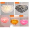 Feather Ceiling White Pendant Light Shade Modern Chandelier Lampshade Floor Lamp