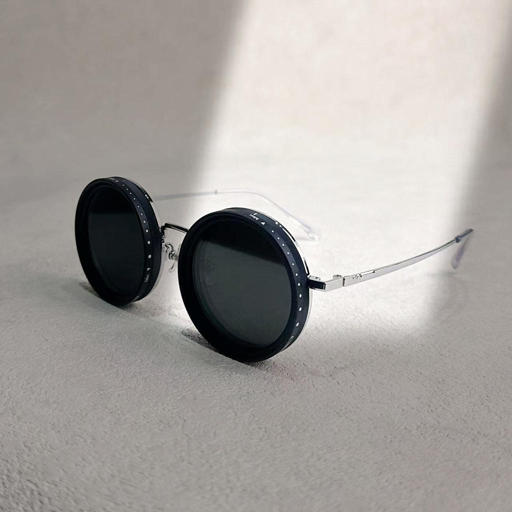 Полностью ручной работы поляризационный ND2-400 9-стоповый регулируемый фильтр нейтральной плотности солнцезащитные очки