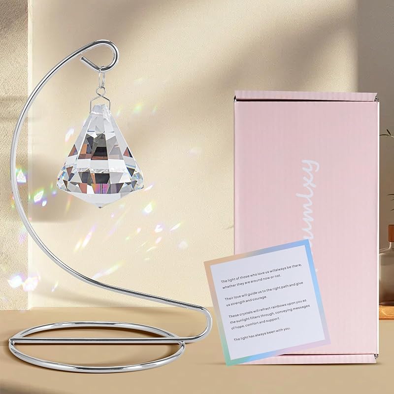 Подарки сочувствия при потере близкого человека, Памятные подарки Хрустальный шар Подвесное украшение Подарки на похороны, Ловец солнечного света Радужный генератор, Подарки для скорбящих