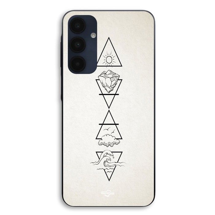 Coque Pour Samsung Galaxy A16 Les 4 éléments sacrés spirit Maniacase
