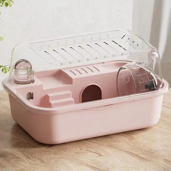 Yousheng клетка для хомяков прозрачная среда обитания хомяков акриловый домик для игр с колесом бутылка для воды для хомяков крыс песчанок морских свинок