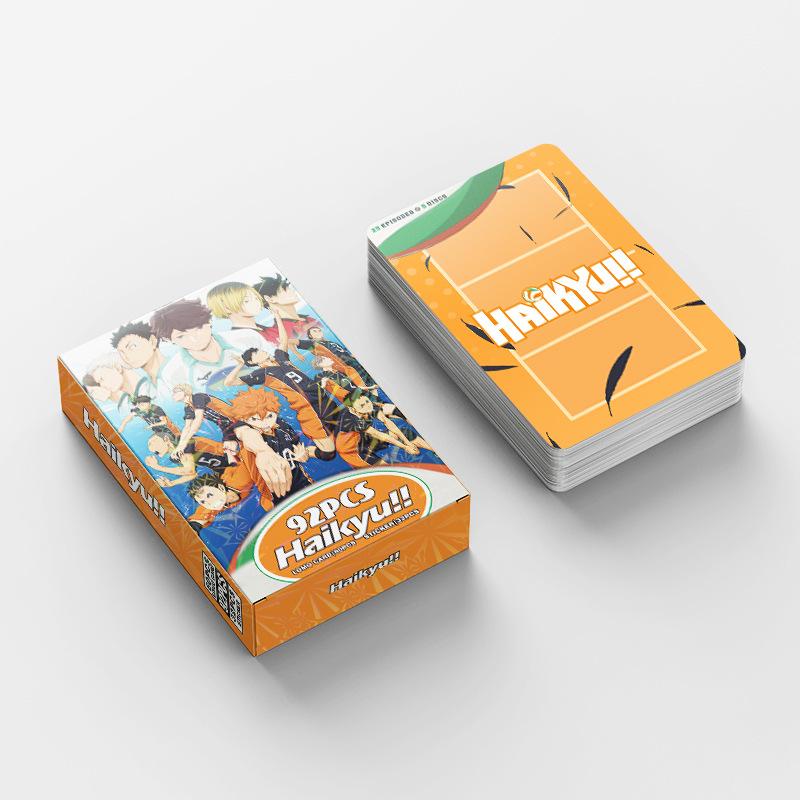 Карточки Haikyuu Хината Сёё Кагэяма Тобио Цукисима Хотару Персонажи Аниме Коллекционная Карточка Подарки