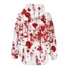 Women's Fashion Casual Halloween Printed Sweatshirt Autumn Winter Long Sleeve Cardigan With Pockets Zipper Hoodie Jacket