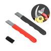 1Pc Garden Tool Sharpener Hard Alloy Steel Sharpener Handheld Quick Pocket Sharpener Tool For Gardening Pruners