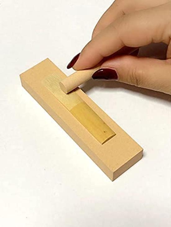 Brillante Cherry Reed Conditioner Stick for and Flattening 100 x Oboe, Bassoon, Clarinet, Saxophone, (M 9.5mm)