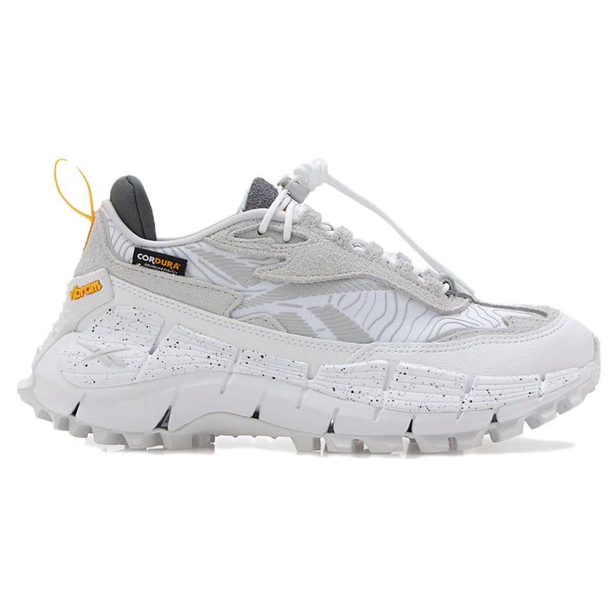 Reebok Кроссовки Zig Kinetica 2.5 удобные повседневные нескользящие низкие кроссовки унисекс белые 100202182
