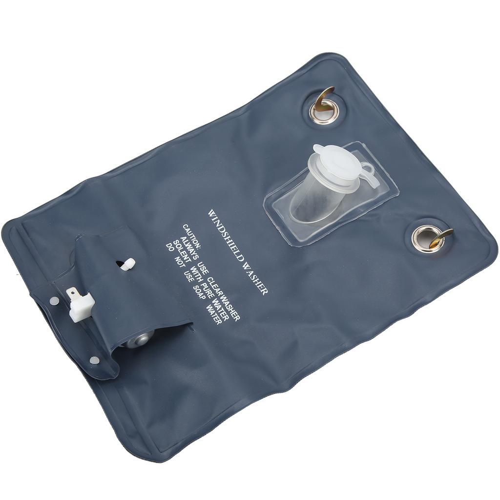 Windshield Washer Kit Easy Replaceable Convenient Practical Washer Bag Kit Cleaning Tools with Pump for 12V Car