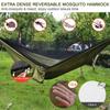 Outdoor Camping Hammock 2 Person Mosquito Net Camping Hammocks Outdoor Furniture Bed Portable Comfortable Sleeping Tent Hammock