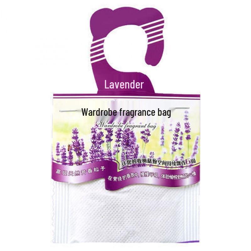 Lavender Scent Sachet: Long-lasting Fragrance & Dehumidifier for Odor and Mold Removal in Bedrooms