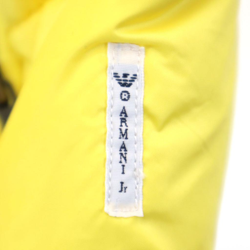 ARMANI JUNIOR Пуховик 14A желтый Детский Б/у