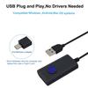 Мышь USB Type-C, устройство для перемещения мыши, джигглер, автоматический шейкер для мыши двойного назначения с ВКЛ/ВЫКЛ