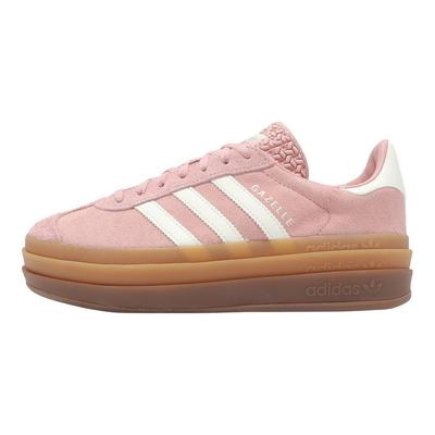 Женские кроссовки Gazelle Bold Wonder Mauve Розовые Молочно-белые Резиновая подошва JS3903