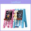 Small And Dog Cat Resin Ornament With Chalkboard Sign For Home Decoration