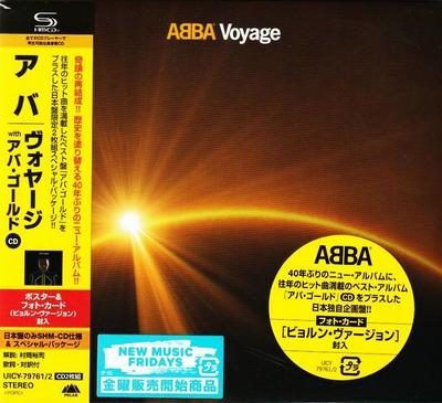 CD ABBA Voyage с ABBA Gold Ограниченное издание UICY797612 POLAR 2021 Япония Оби Рок