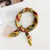 Fashion Women Printing Square Scarf Elegant Square Silk Satin Scarf Head Neck Hair Tie Band EMA