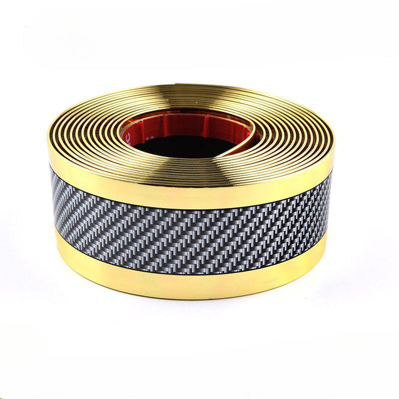 1M углеродное волокно резиновые наклейки для стайлинга автомобилей протекторы порогов товары аксессуары карбоновые пороги для автомобилей аксессуары