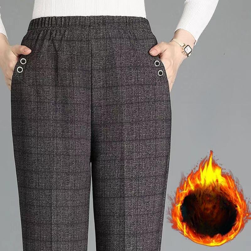 XL-5XL Oversize Casual Pants Women Long Loose Pants Hight Waist Womens New Winter Trousers Female Stretch Pants