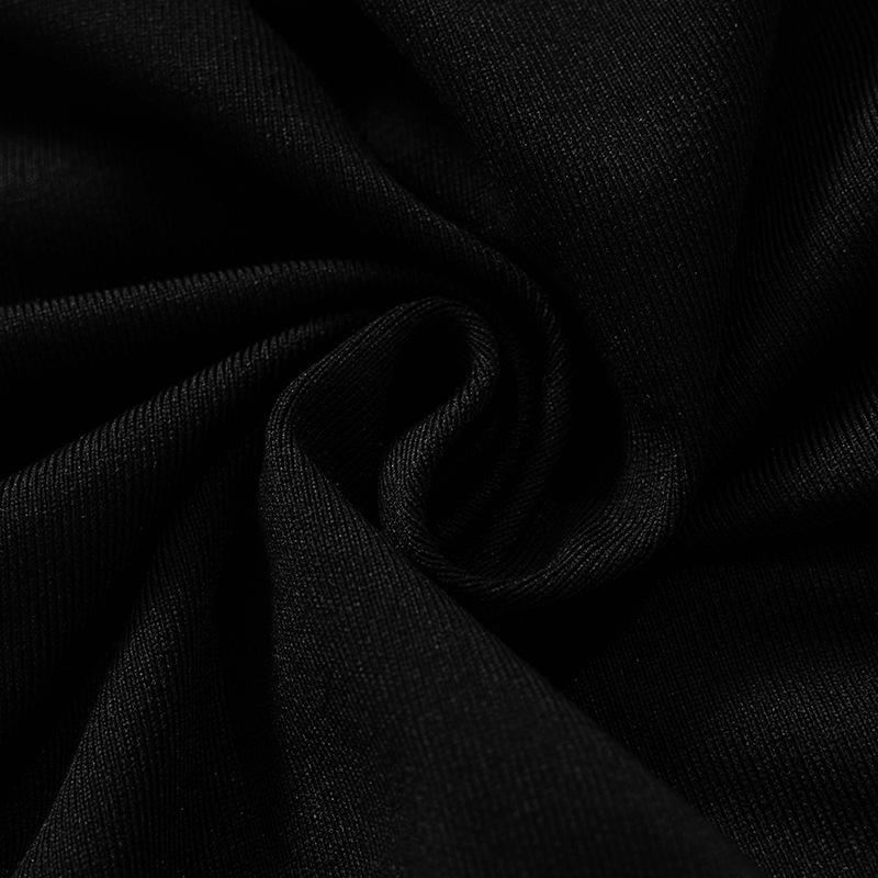 Y2K Sexy Street Spicy Girl с полым галстуком, облегающий короткий топ с футболкой с подкладкой