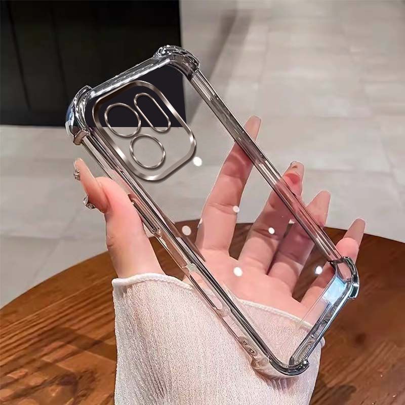 Для Oppo Reno15 F Чехол Oppo Reno14 F Чехол для телефона Oppo Reno13 A Reno14 Reno 15 16 Pro Чехол Утолщение Покрытие Силиконовая задняя крышка