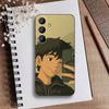Аниме Чилл Парень Мерч Чехол для телефона Для Samsung Galaxy A73,A21s,A22,A31,A52,A53,A71,A41 Мягкий Черный Корпус