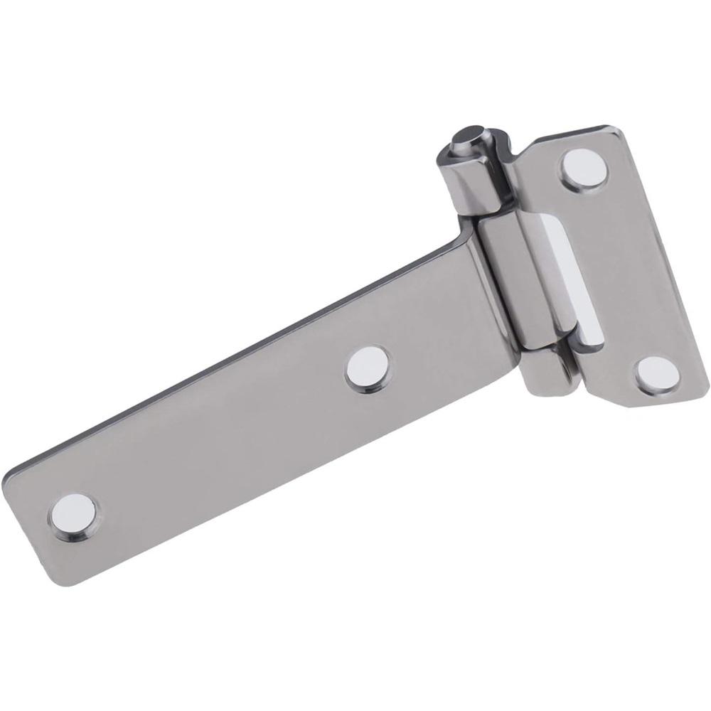 2-Piece Solid Forged 304 Stainless Steel T-Hitch – 135x58mm T-Container Hitch For Trucks, Vans, RVs, Trailers – Highly Polished, Corrosion-Resistant